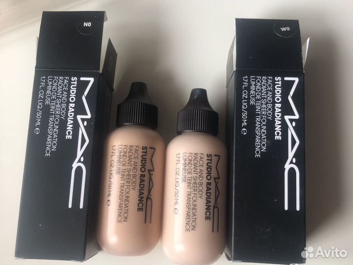 Крем тональный mac N0, W0