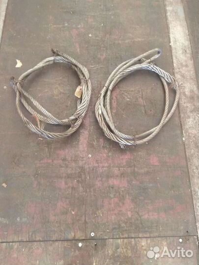 Трос стальной буксировочный,чалка,стропа