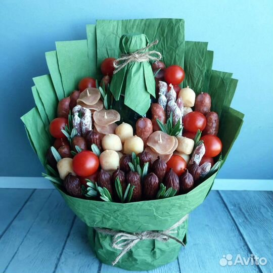 Съедобные букеты для мужчин