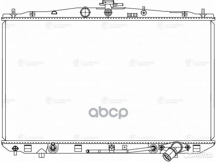 Радиатор охл. для а/м Lexus RX 270 (09) (LRc