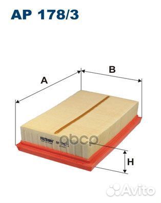 Фильтр воздушный toyota AP178/3 Filtron