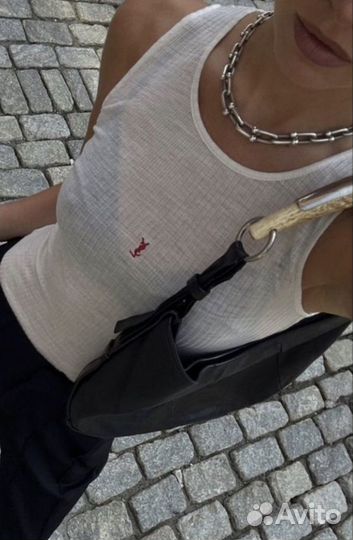 Прозрачная Майка saint laurent