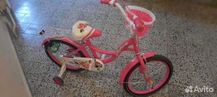 Велосипед для девочки 18 дюймов