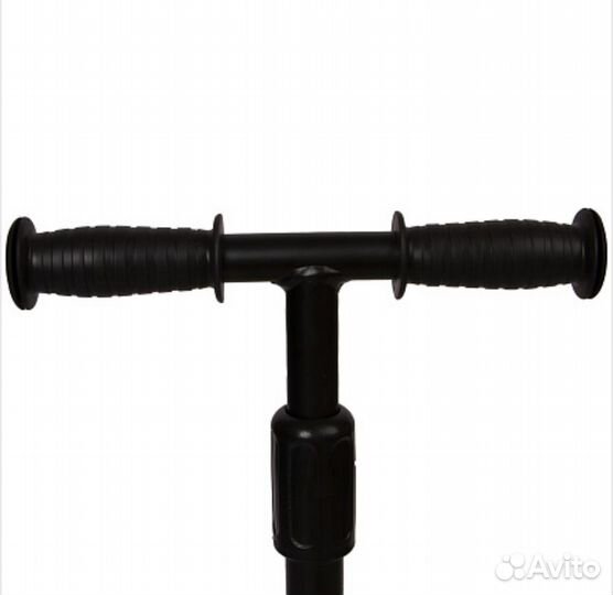 Самокат rollo PRO трехколесный черно-желтый