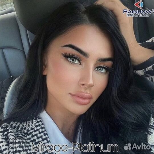 Линзы контактные цветные Rainbow Mirage Platinum