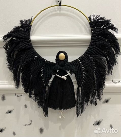 Ангел - макраме подарок ручная работа