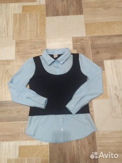 Школьная блузка обманка