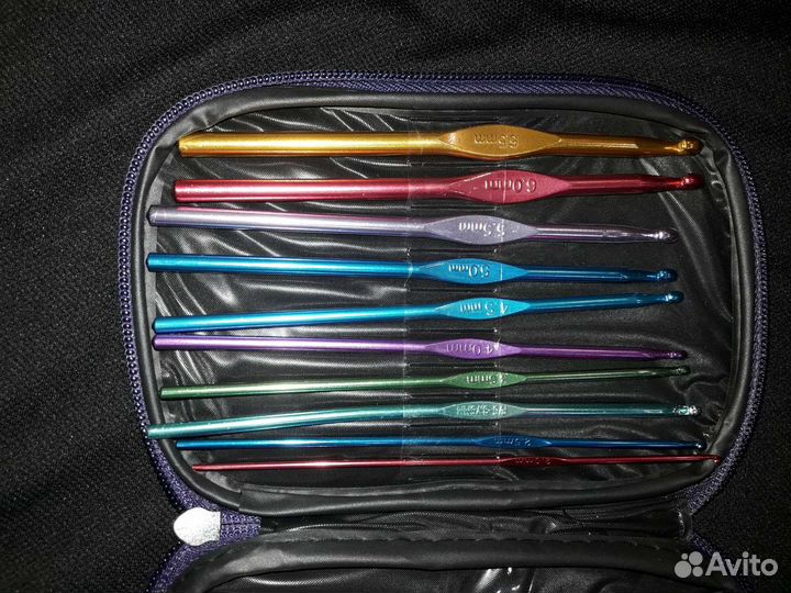 Наборы крючков и спиц для вяз