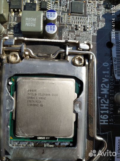 Материнская плата с процессором lga 1155