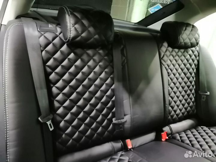 Чехлы в Ромб на Skoda Octavia А5 от Автопилот