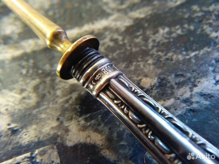 Ложка для соуса.Соусник 19 век