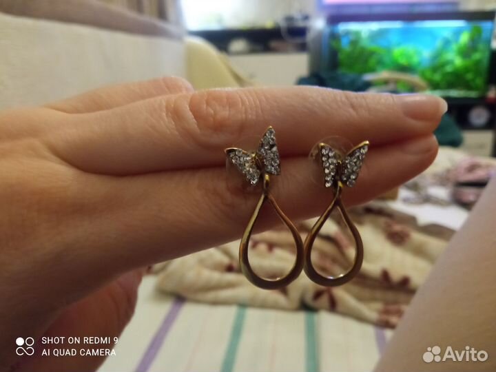 Серьги маленькие