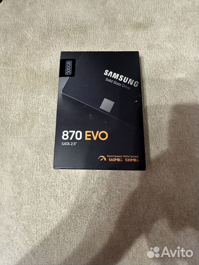 Ssd диск samsung 870 evo 500gb