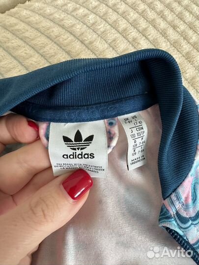 Бомбер adidas для девочки 128-134