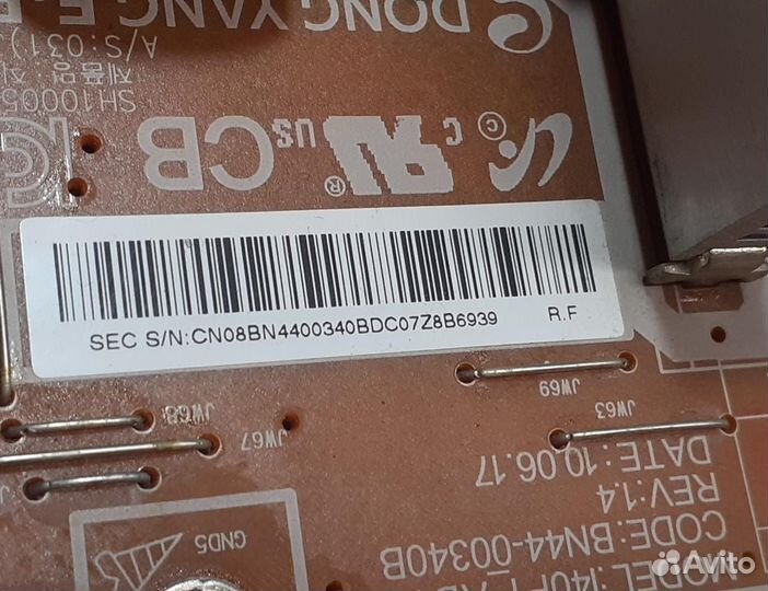 Блок питания BN44-00340B, Samsung LE40C530F1W