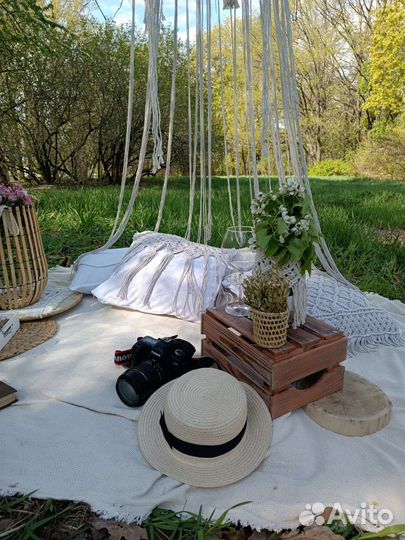 Фотозона в стиле бохо в аренду