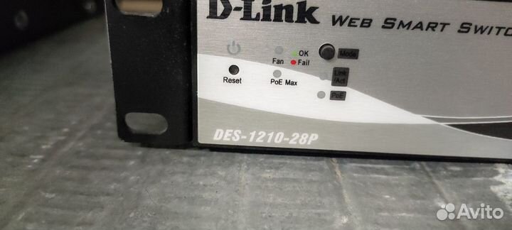 Коммутатор POE D-Link Des-1210-28P