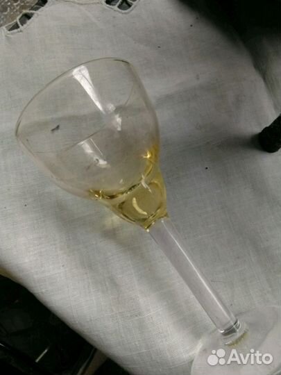 Салфеточка ручная работа СССР винтажные рюмочки