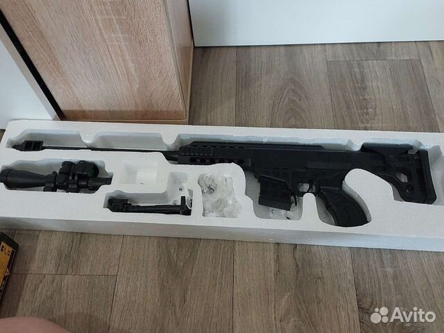 Снайперская винтовка с лазерным прицелом