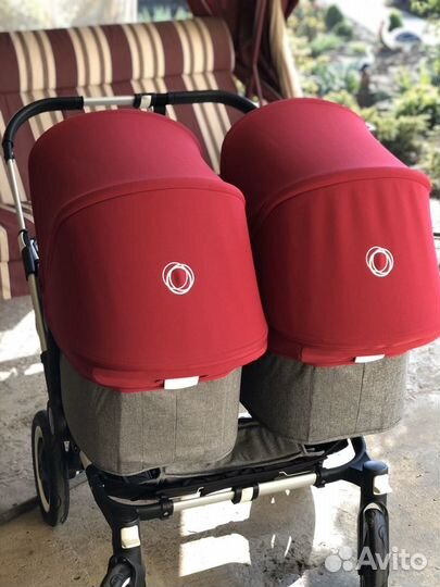 Коляска для двойни bugaboo donkey twin