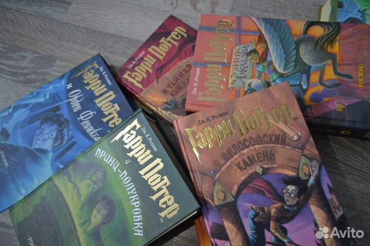 7 книг Гарри Поттер Росмэн оригинал