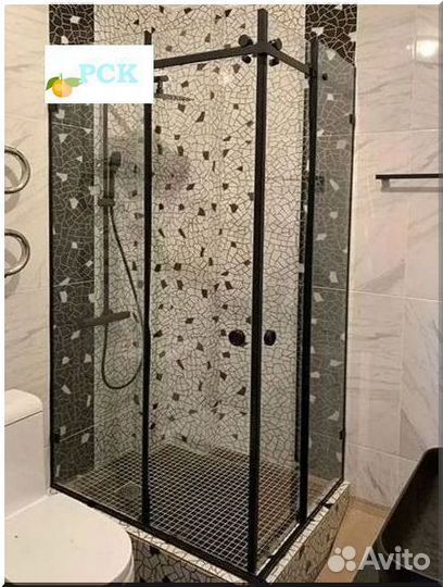 Стеклянные двери для душевых кабин