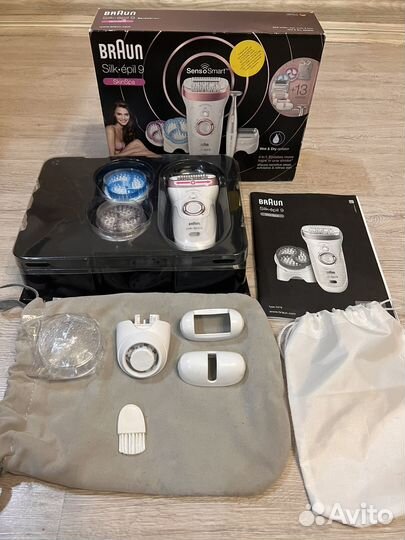 Эпилятор braun silk epil 9 skin spa 4 в 1