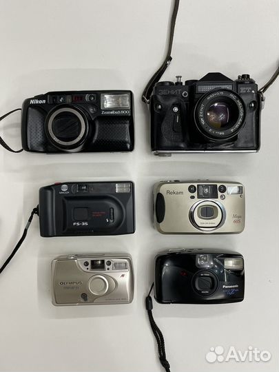 Плёночный фотоаппарат Nikon ZoomTouch 800, Олимпус