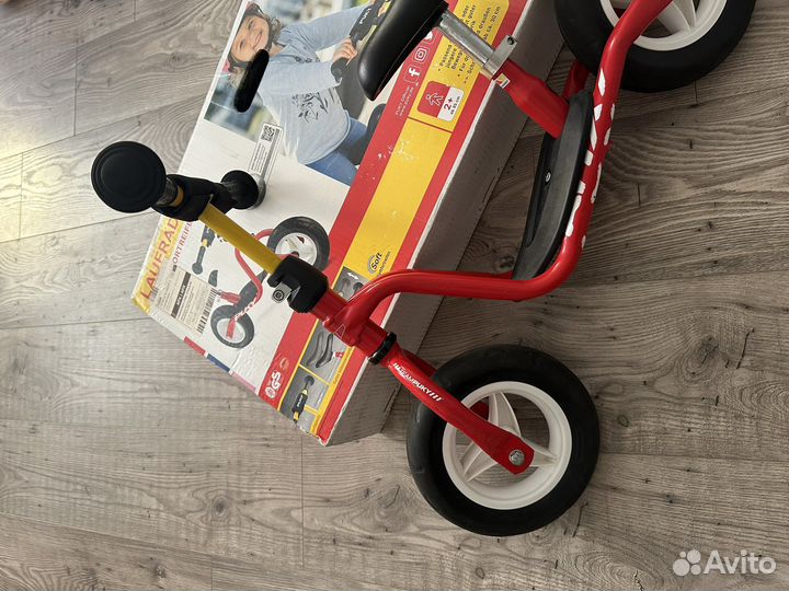 Беговел Puky LR M 10'' от 2 лет, Германия, красный