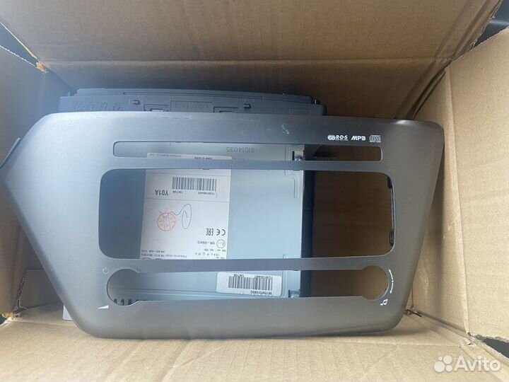 Заводская магнитола на киа рио 3