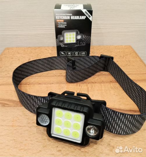 Фонарь налобный TM-G21 с магнитом