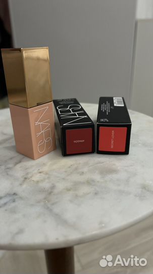 Косметика nars. Помада и румяна. Оригинал