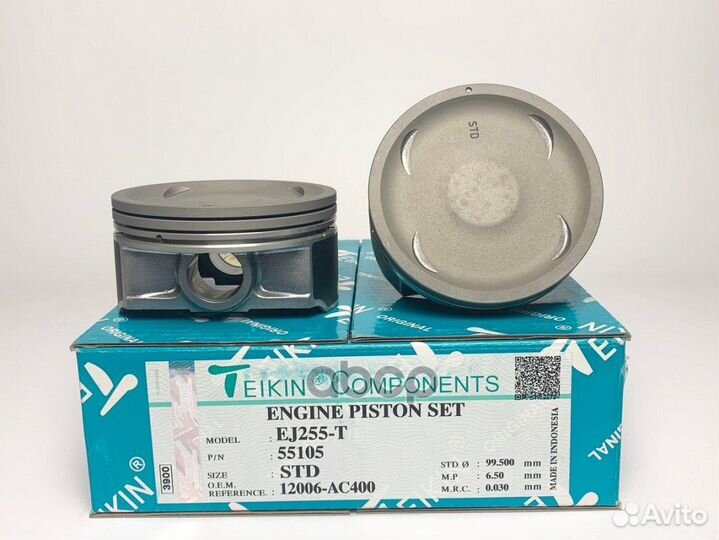 Поршень teikin 1шт 55105STD teikin