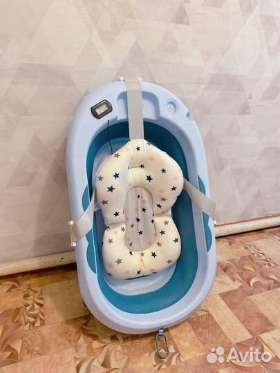 Детская ванночка для купания складная