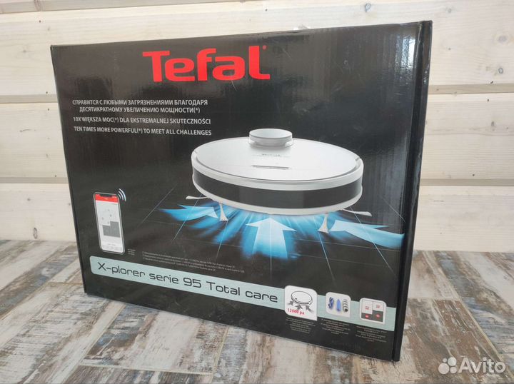 Новый Робот пылесос Tefal X-plorer serie 95