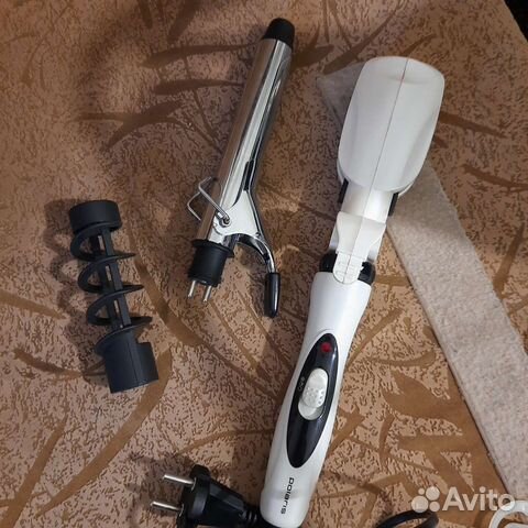 Плойка и выпрямитель и гофре для волос 3в1