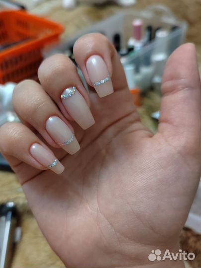 Маникюр гель лак