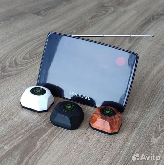 Комплект табло и кнопка вызова официанта