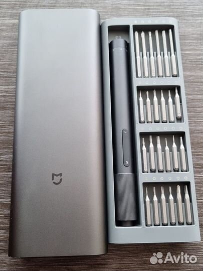 Электрическая отвертка xiaomi 24 биты в кейсе