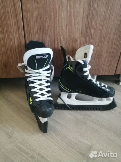 Коньки хоккейные graf