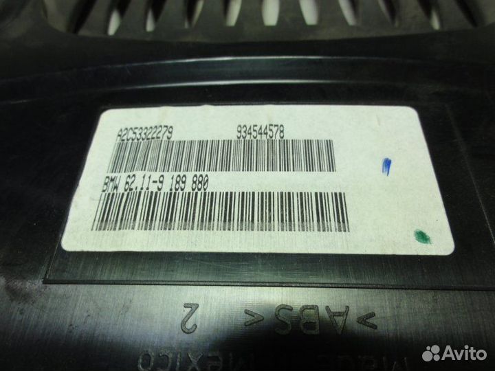 Панель приборов (щиток) Bmw X6 E71 N63B44A 2010