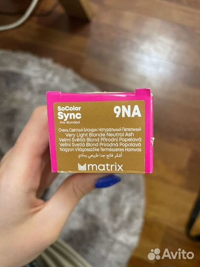 Краска для волос matrix socolor syns 9NA