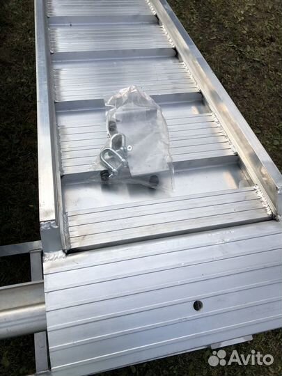 Сходни трапы аппарели из алюминия, производство