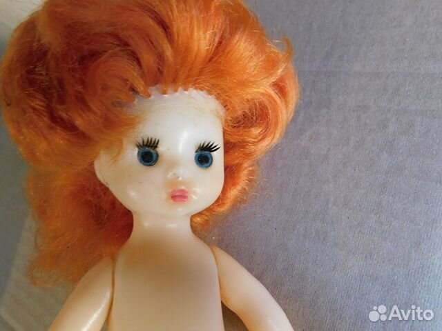 Рыжеволосая,красивая,паричковая кукла СССР, Иванов
