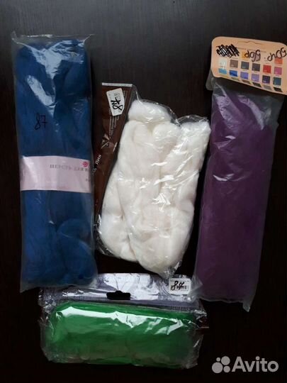 Шерсть для валяния