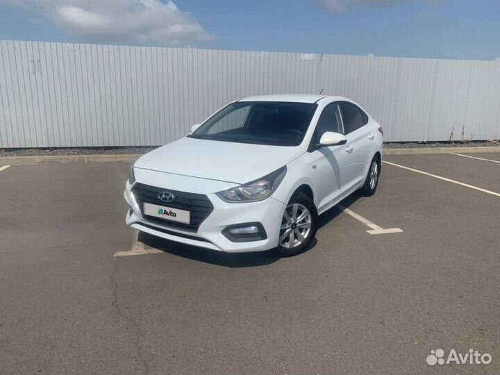 Hyundai Solaris 1.4 МТ, 2017, 106 100 км