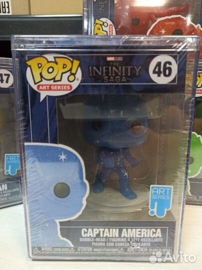 Фигурки Funko POP Art Series Bobble Marvel Infini