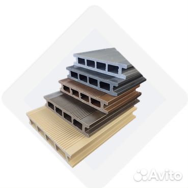 Террасная доска из дпк Slim 140х24мм Финский профи