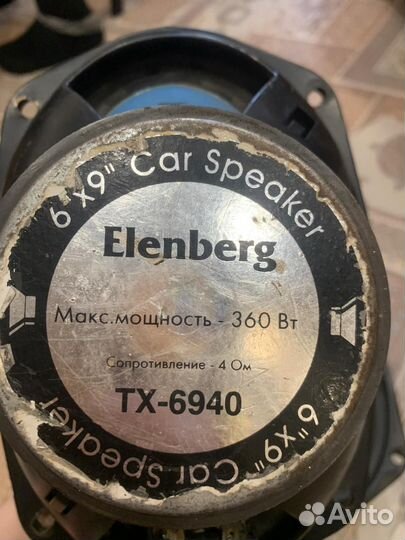 Акустические колонки в автомобили