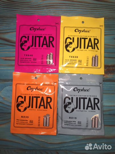 Струны для гитары Orphee (комплект)